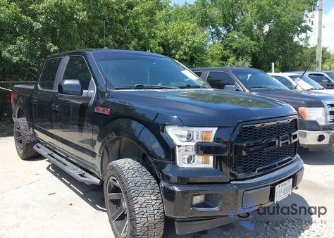 2017 Ford F-150 Xl z USA, uszkodzony, nr VIN 1FTEW1EF2HFA25112